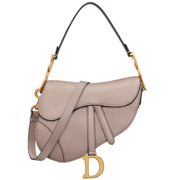  Túi Nữ Dior Saddle Bag With Strap 'Warm Taupe' 