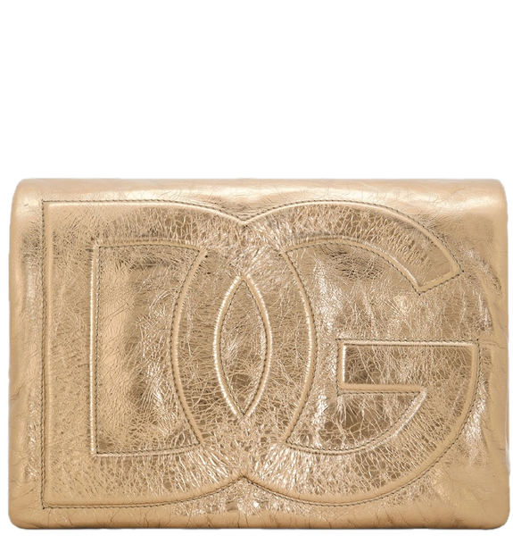  Túi Nữ Dolce & Gabbana Soft DG Logo Bag 'Gold' 
