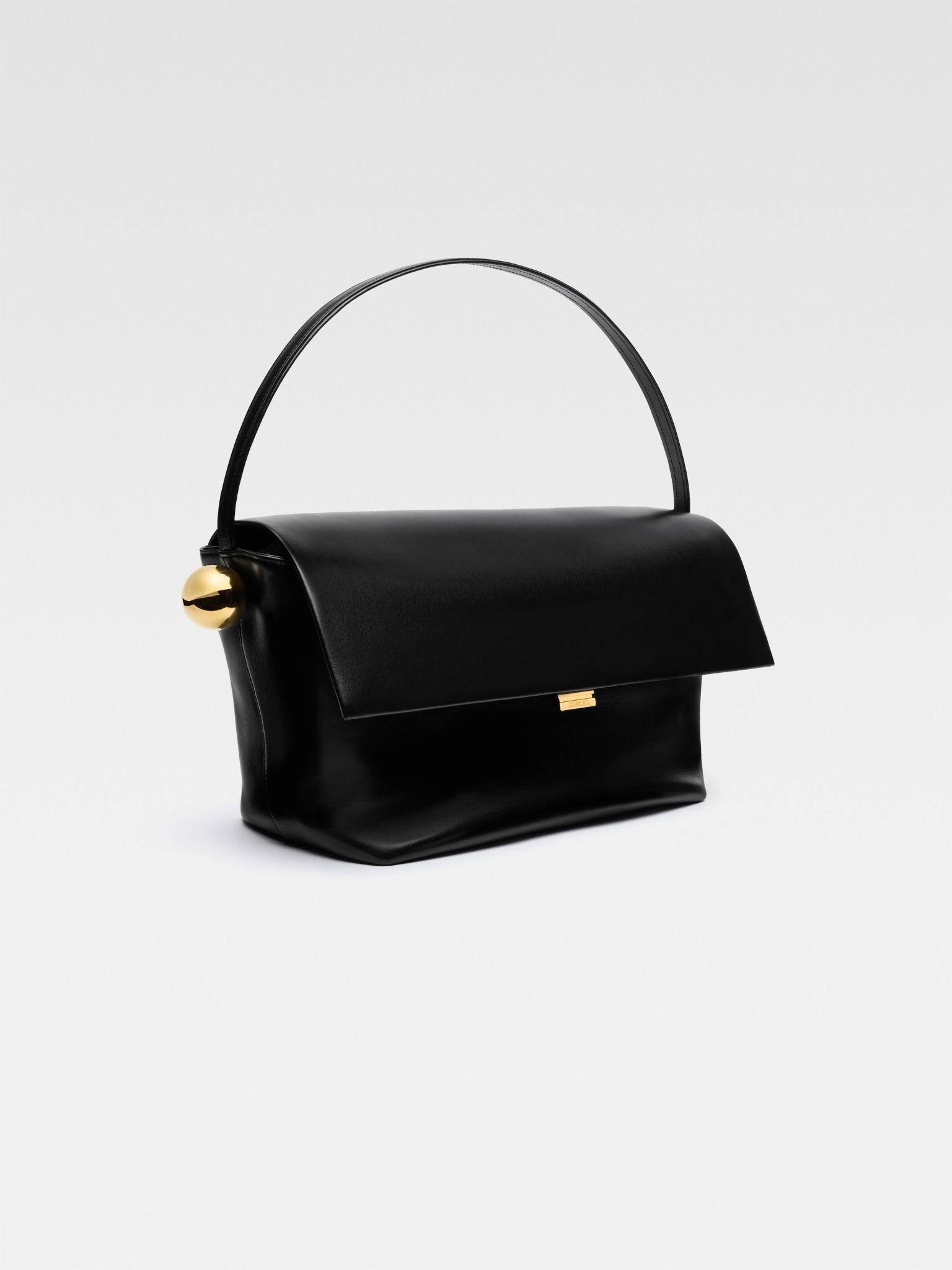  Túi Nữ Jacquemus Large Rond Carré 'Black' 
