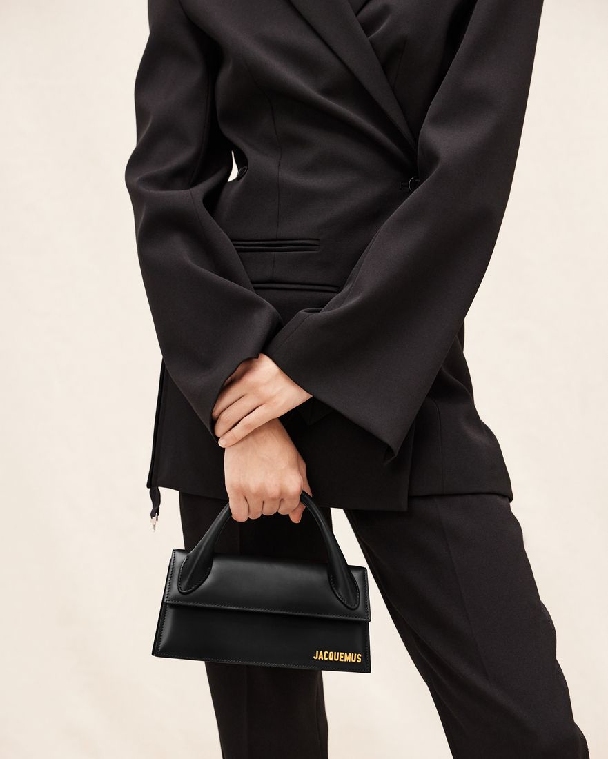  Túi Nữ Jacquemus Le Chiquito Long 'Black' 