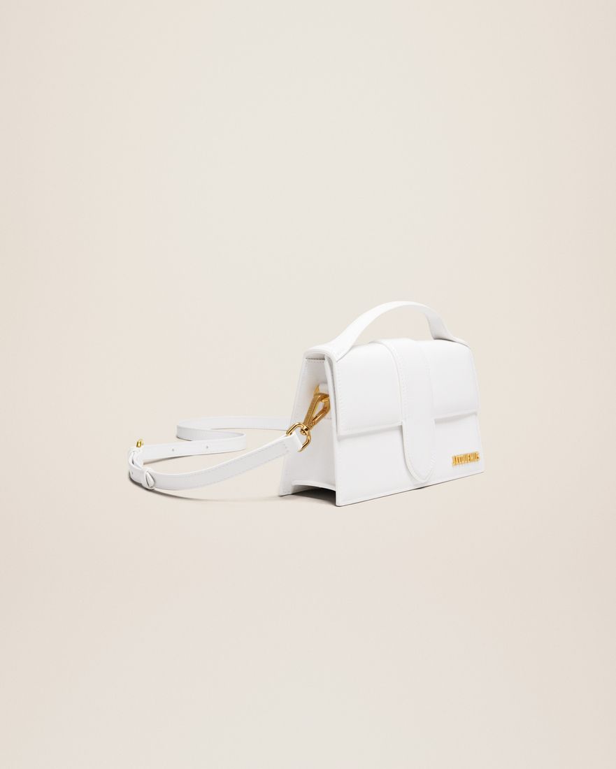 Túi Nữ Jacquemus Le Grand Bambino 'White' 