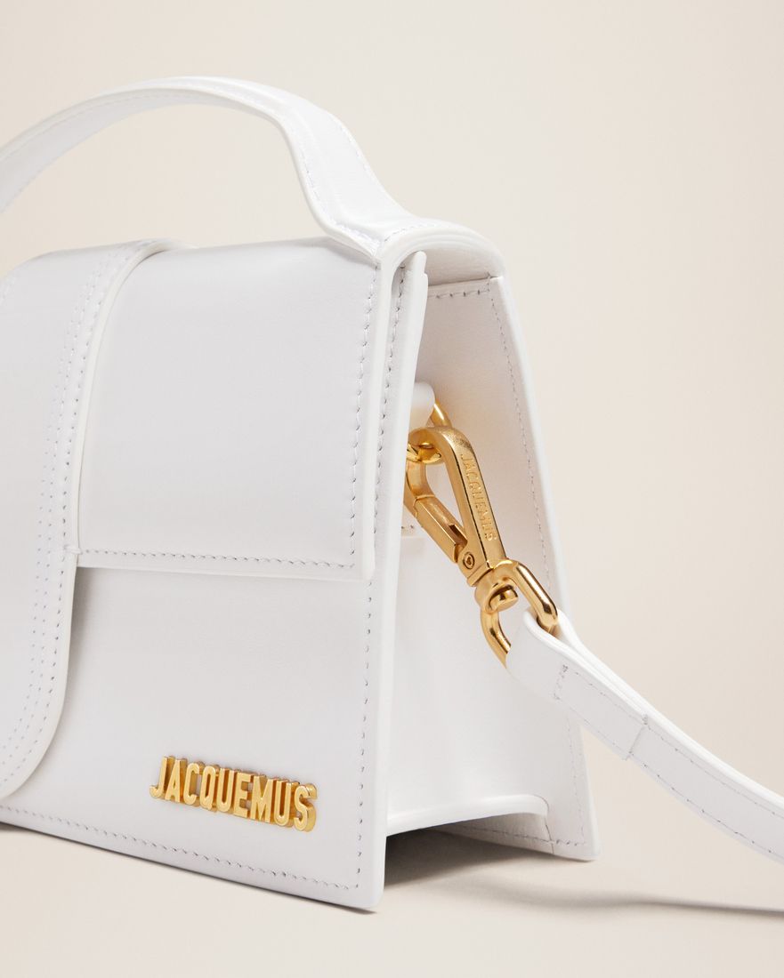 Túi Nữ Jacquemus Le Grand Bambino 'White' 