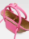  Túi Nữ Jacquemus Small Soli Basket 'Pink' 