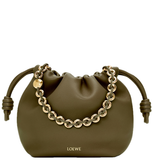  Túi Nữ Loewe Mini Flamenco Purse Bag 'Khaki Green' 