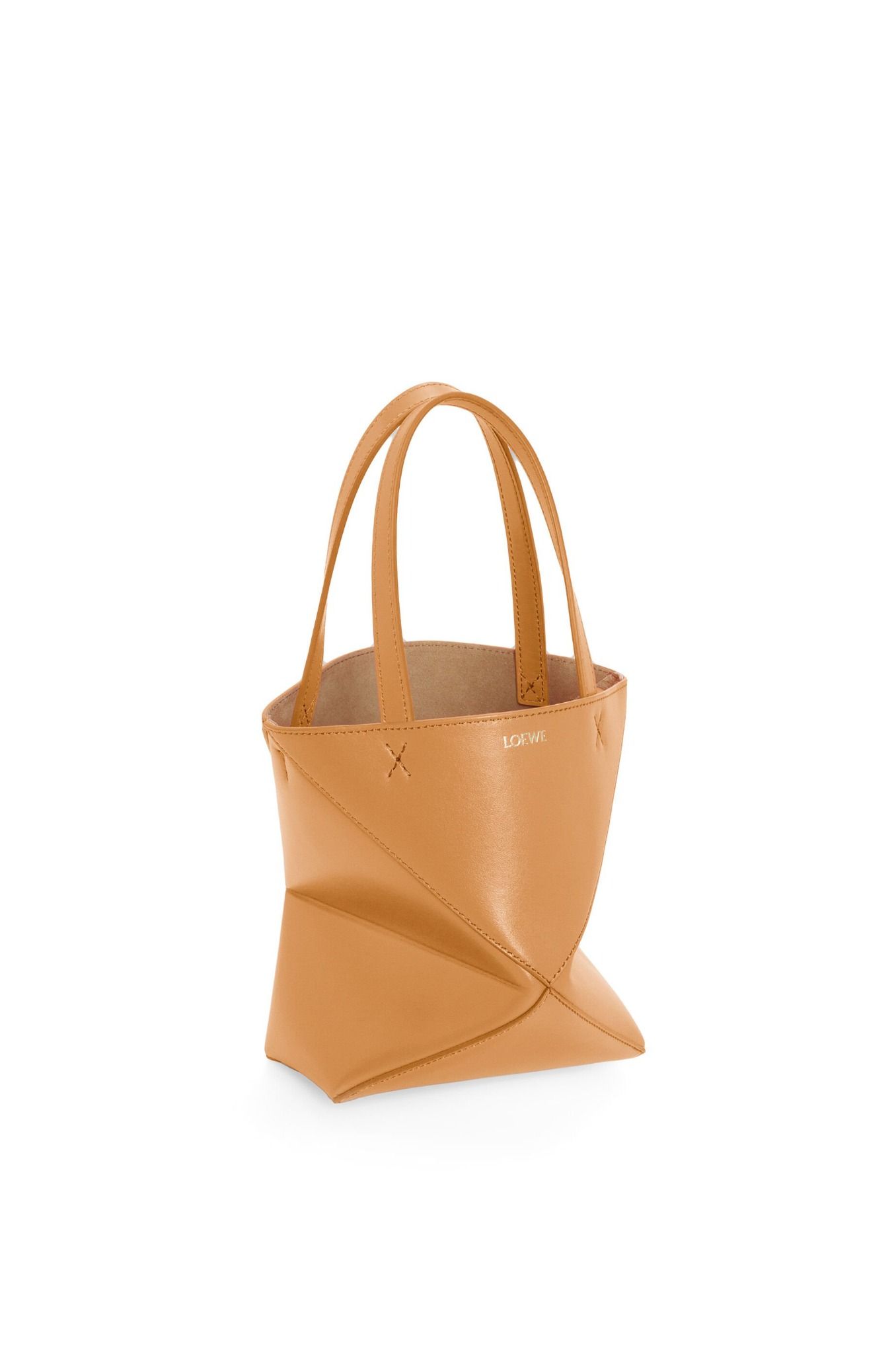  Túi Nữ Loewe Mini Puzzle Fold Tote 'Warm Desert' 
