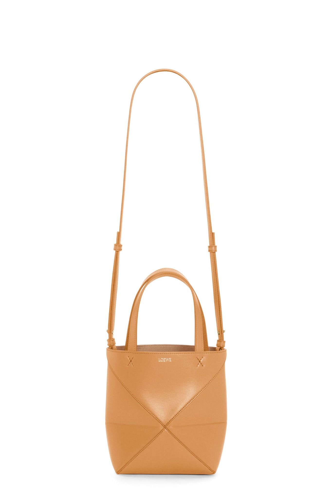  Túi Nữ Loewe Mini Puzzle Fold Tote 'Warm Desert' 