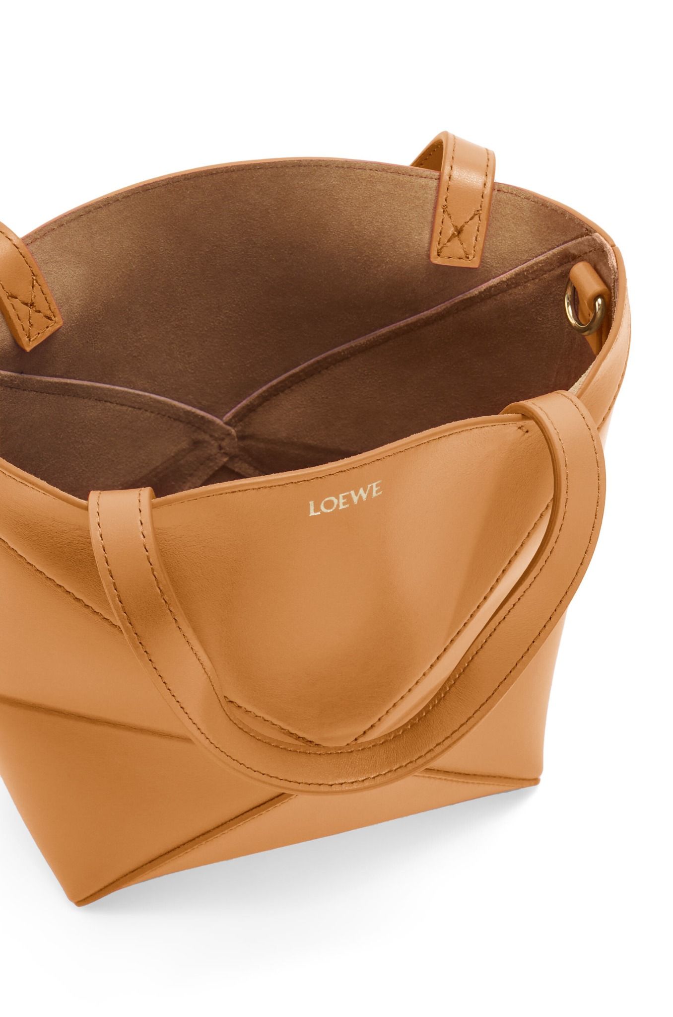  Túi Nữ Loewe Mini Puzzle Fold Tote 'Warm Desert' 