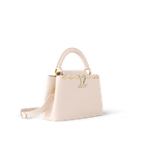  Túi Nữ Louis Vuitton Capucines BB Bag 'Quartz White' 