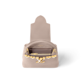  Túi Nữ Louis Vuitton Capucines Mini Bag 'Galet Grey' 