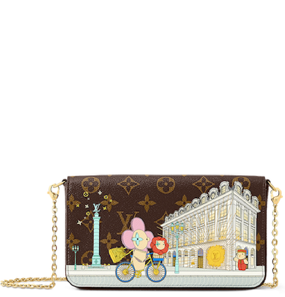  Túi Nữ Louis Vuitton Félicie Pochette Bag 'Multicolor' 