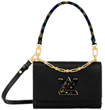  Túi Nữ Louis Vuitton LV x TM Twist MM Slim Bag 'Black' 