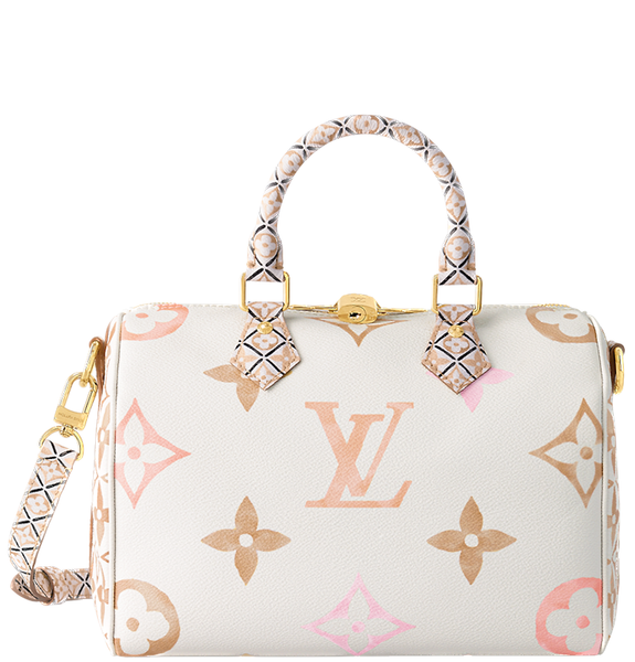  Túi Nữ Louis Vuitton Speedy Bandoulière 25 Bag 'Beige' 