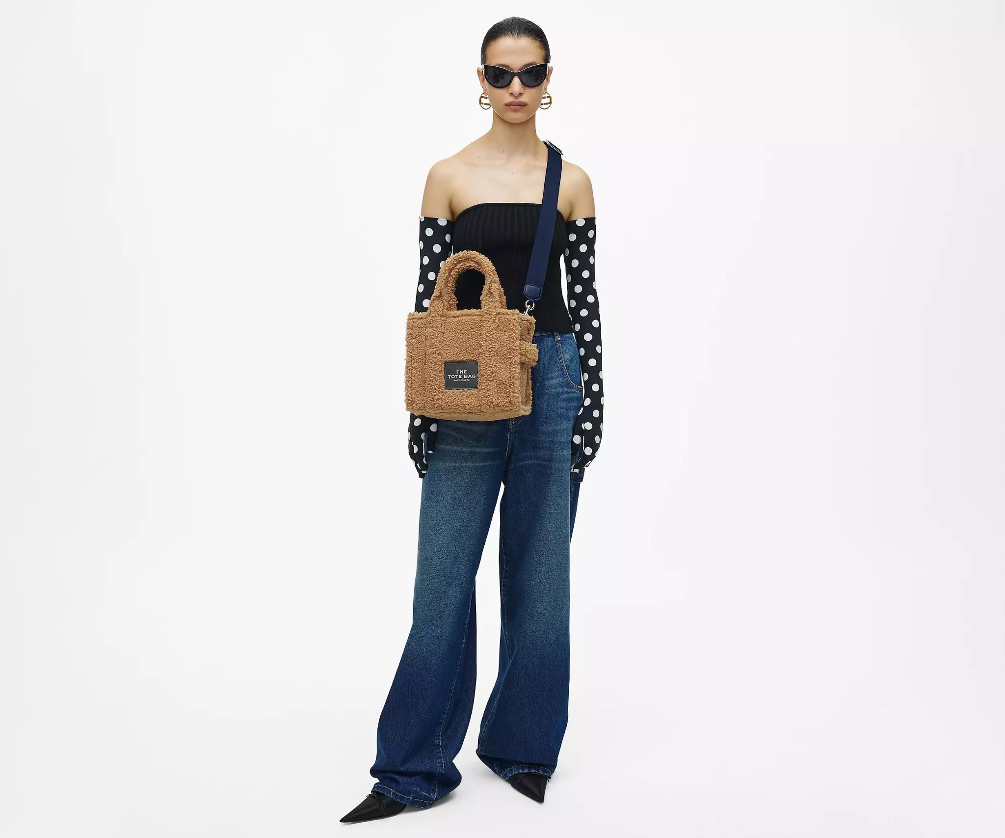  Túi Nữ Marc Jacobs Teddy Small Tote Bag 'Camel' 