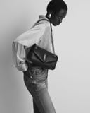  Túi Nữ Saint Laurent Calypso Medium 'Black' 