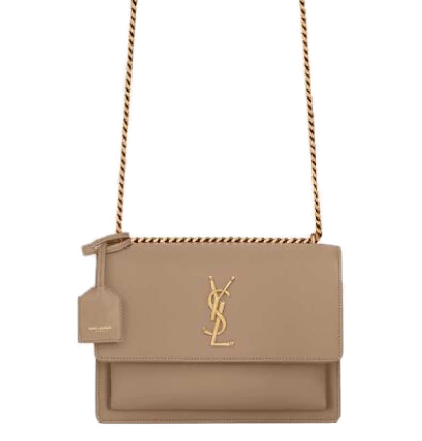  Túi Nữ Saint Laurent Sunset 'Greyish Brown' 