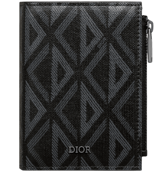  Ví Dior Vertical Compact Card Holder 'Black' 