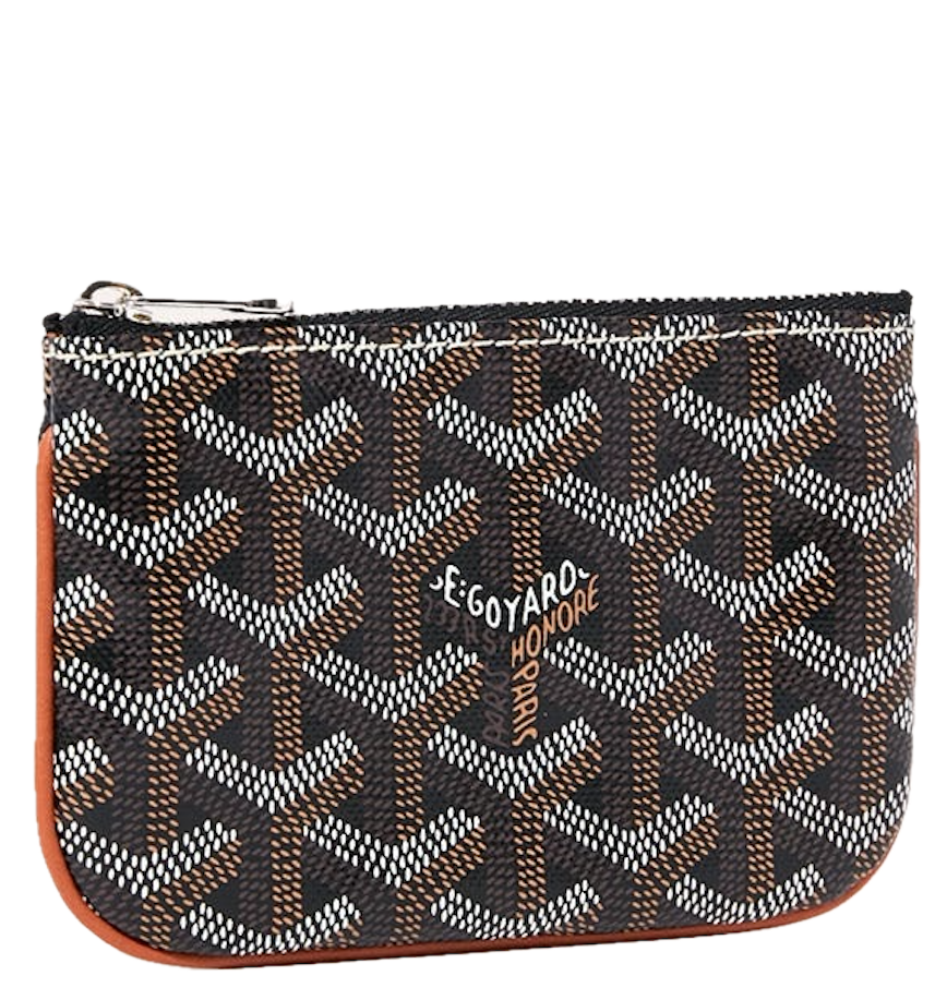  Ví Goyard Sénat Nano Key Pouch 'Black Tan' 