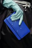  Ví Maison Margiela Recicla Wallet 'Blue' 