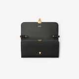  Ví Nữ Burberry B Shield Chain Strap Wallet 'Black' 