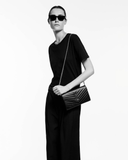  Túi Nữ Saint Laurent Cassandre Wallet 'Gold Black' 