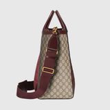  Túi Nam Gucci Mini GG Canvas Large Tote Bag 'Burgundy' 