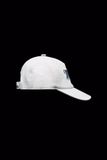  Mũ Nam Moncler Embroidered Logo Baseball Cap 'White' 