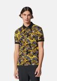  Áo Nam Versace Logo Couture Polo Shirt 'Black Gold' 