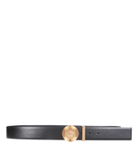  Thắt Lưng Nam Versace Medusa Logo Plaque Belt 'Gold Black' 