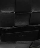  Túi Nữ Bottega Veneta Mini Intrecciato Leather Crossbody Bag 'Black' 