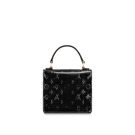  Túi Nữ Louis Vuitton Spring Street Monogram Vernis 'Black' 