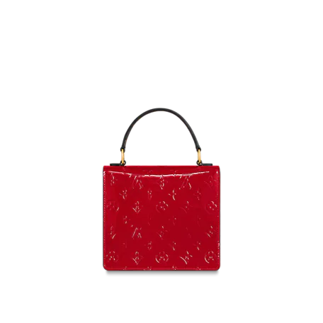  Túi Nữ Louis Vuitton Spring Street Monogram Vernis 'Scarlet Red' 