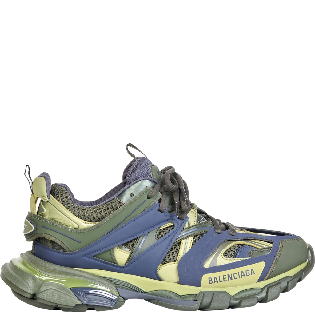  Giày Balenciaga Track Green 'Navy Yellow' 