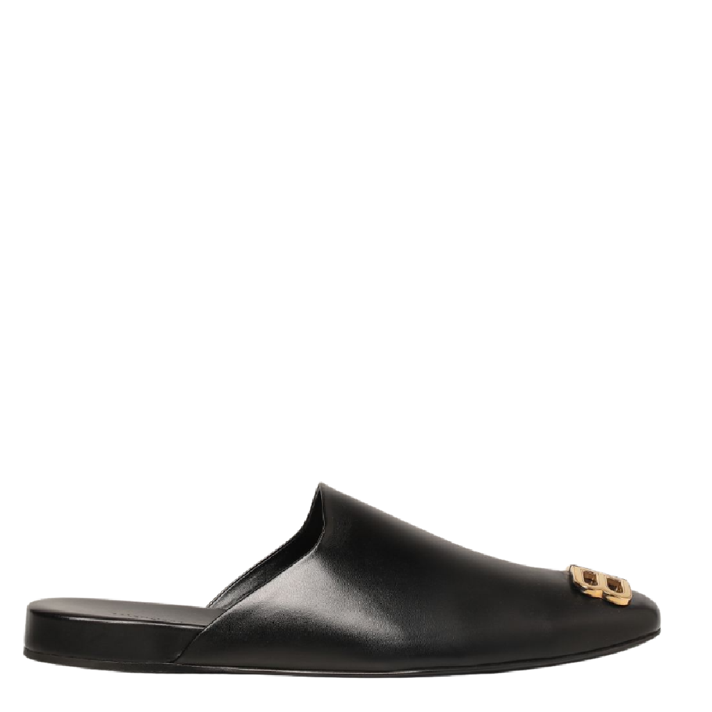  Giày Balenciaga Cozy Leather Mule 'Black' 