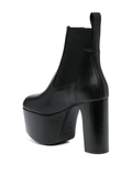  Giày Nữ Rick Owens Platform Sole Ankle Boots 'Black' 