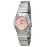  Đồng Hồ Nữ OMEGA Constellation Pink Mother of Pearl Dial Ladies 