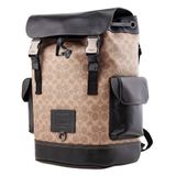  Balo Nữ Coach Rivington Backpack In Signature 'Brown Canvas' 