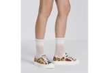  Giày Nữ Dior Walk'N'Dior Platform Sneaker 'Beige Multicolor' 