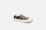  Giày Nữ Dior Walk'N'Dior Platform Sneaker 'Black Multicolor' 