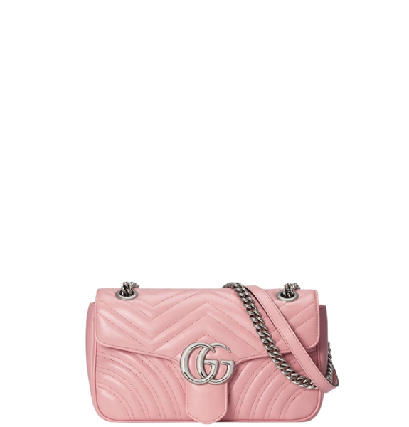  Túi Nữ Gucci GG Marmont Small Shoulder Bag 'Pink' 