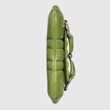  Túi Nữ Gucci Horsebit Chain Medium Shoulder Bag 'Green' 