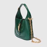  Túi Nữ Gucci Jackie 1961 Lizard Mini Bag 'Vintage Green' ‎ 