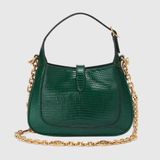  Túi Nữ Gucci Jackie 1961 Lizard Mini Bag 'Vintage Green' ‎ 