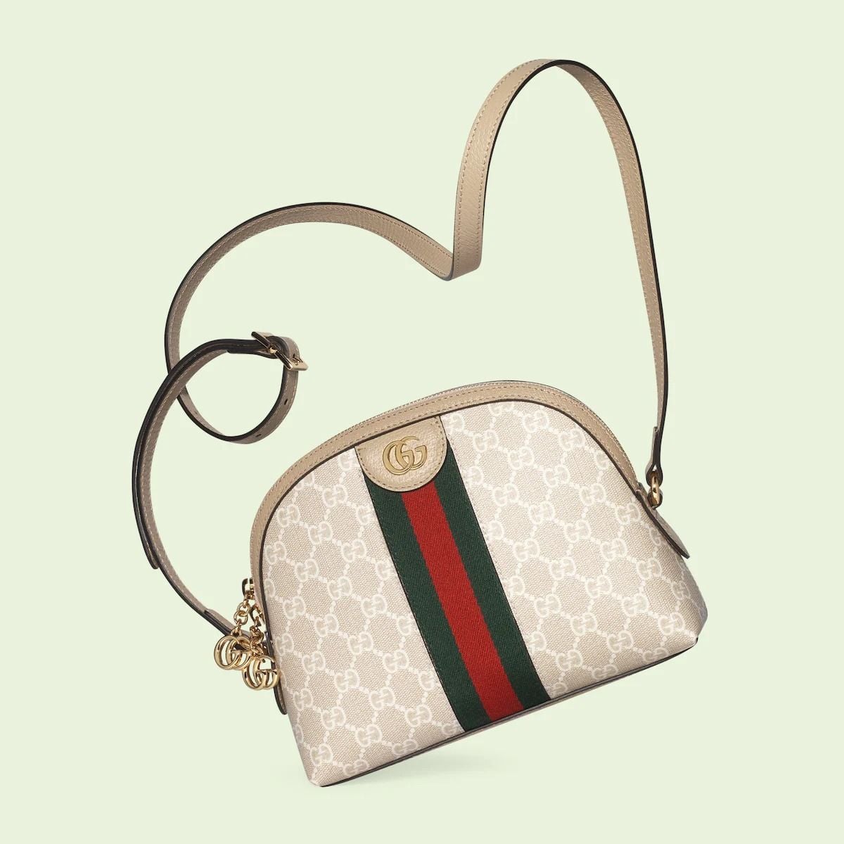  Túi Nữ Gucci Ophidia Small GG Shoulder Bag 'Beige White' 