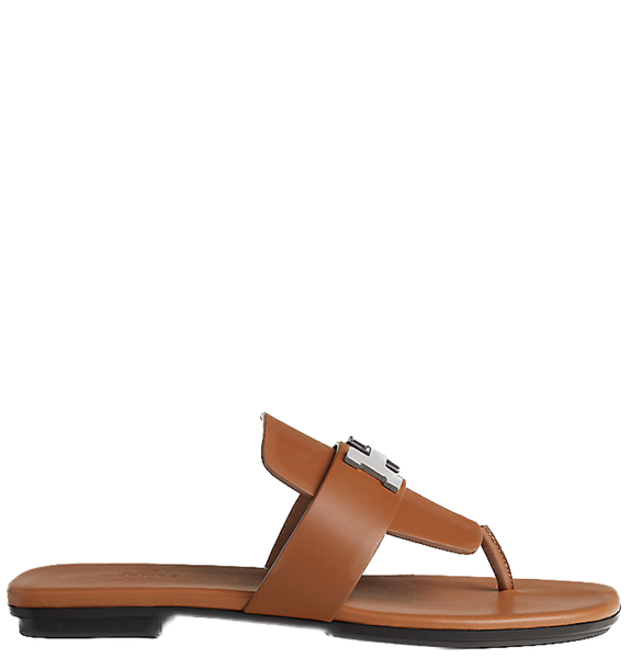  Dép Nữ Hermes Galerie Sandal 'Naturel' 