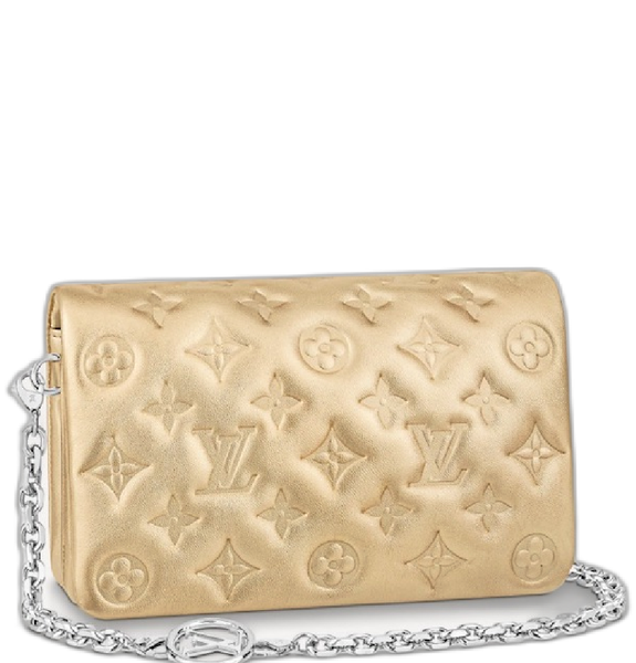  Túi Nữ Louis Vuitton Pochette Coussin Monogram 'Gold' 