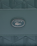  Túi Lacoste Unisex Monogram Leather Flap Close 'Navy' 