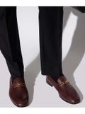  Giày Nam Salvatore Ferragamo Loafer With Gancini Ornament 'Nebbiolo' 