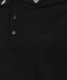  Áo Nam Versace Barocco Embroidered Polo Shirt 'Black' 