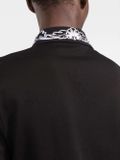  Áo Nam Versace Barocco Embroidered Polo Shirt 'Black' 