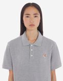  Áo Maison Kitsune Fox Head Patch Polo 'Grey' 